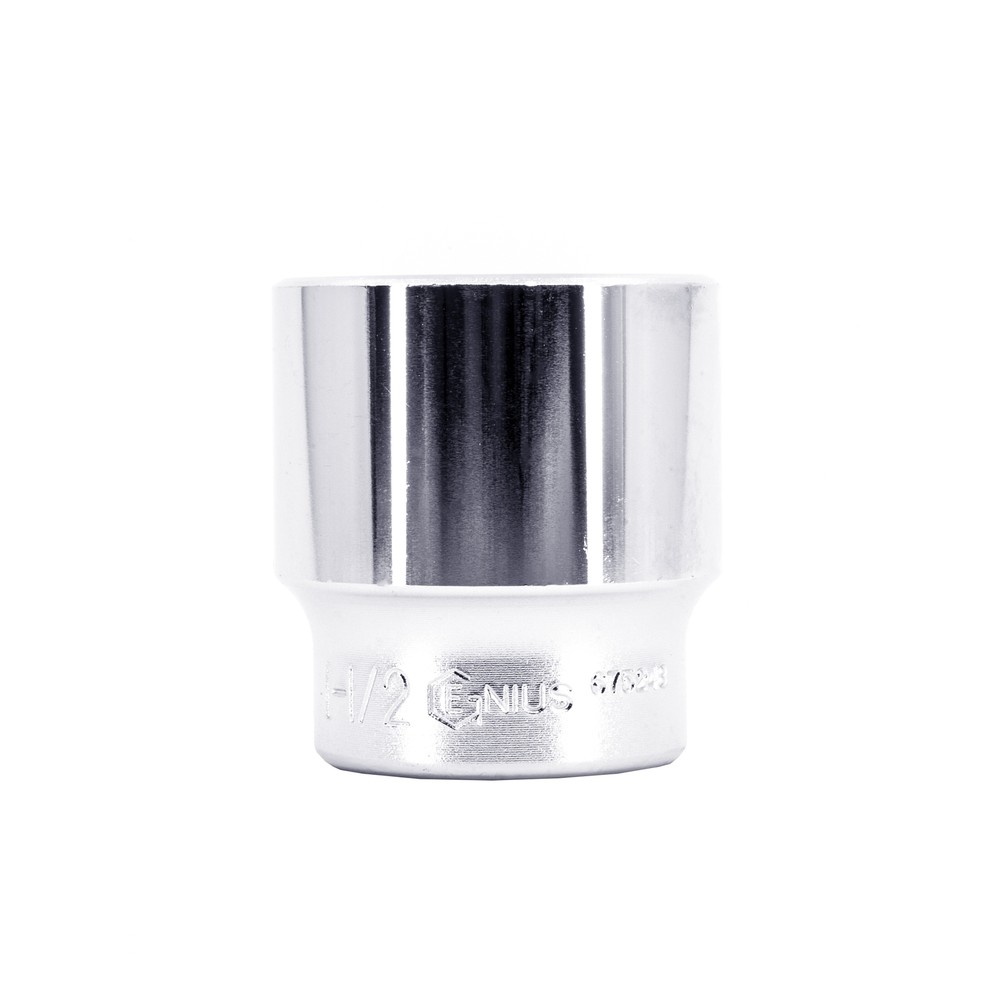 Genius Tools 3/4" Dr. 1-1/2" Hand Socket (12-Point) (CR-Mo) - 675248