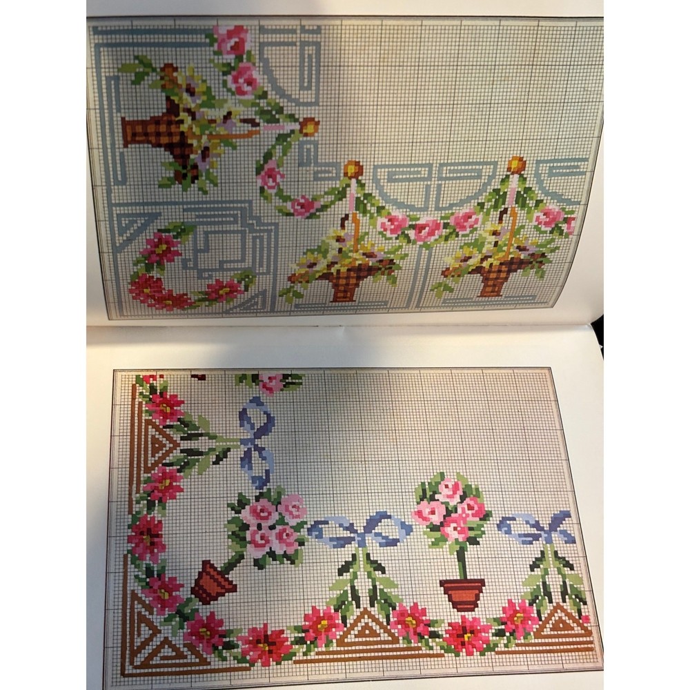 Needlework, needlepoint, cross stitch Pattern booklet bundle