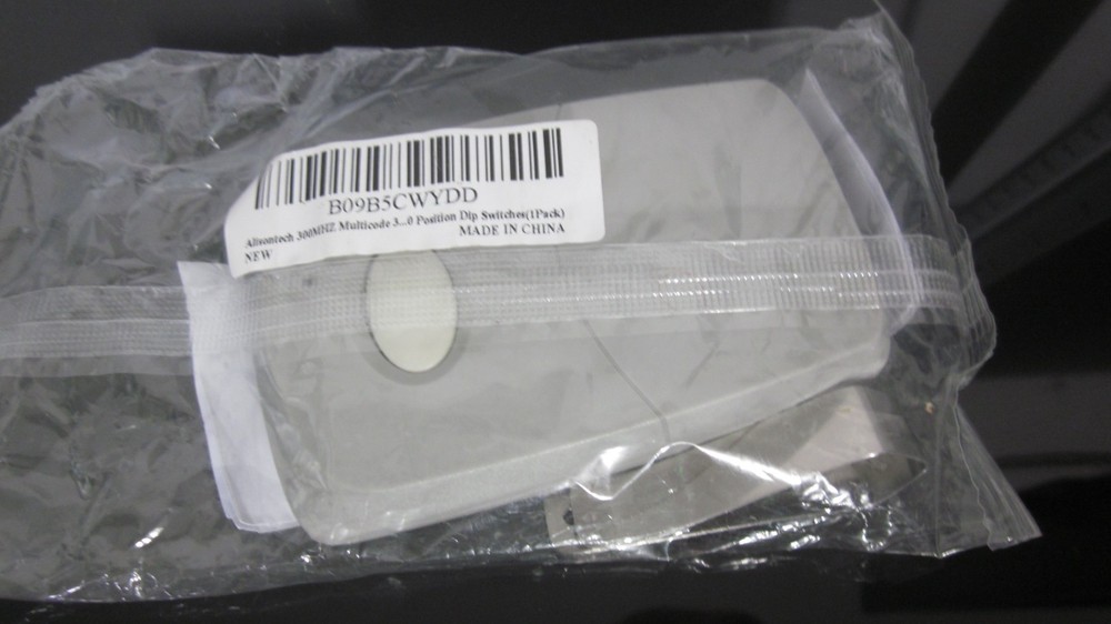 Alisontech 300MHZ Compatible to MultiCode 3 Remote Control Transmitter