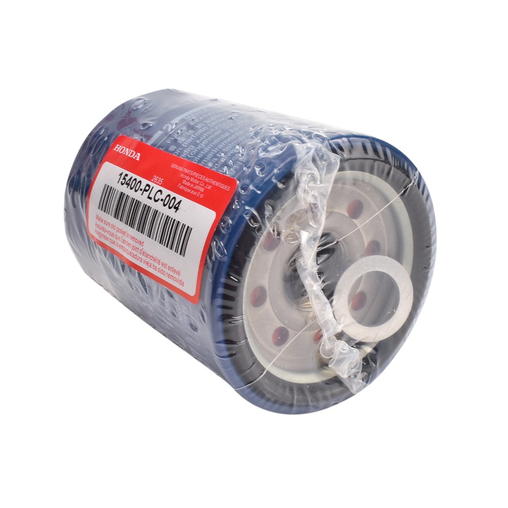 6PCS Honda Genuine Oil Filters WITH Drain Plug Washer 15400-PLC-004 NEW SEALED