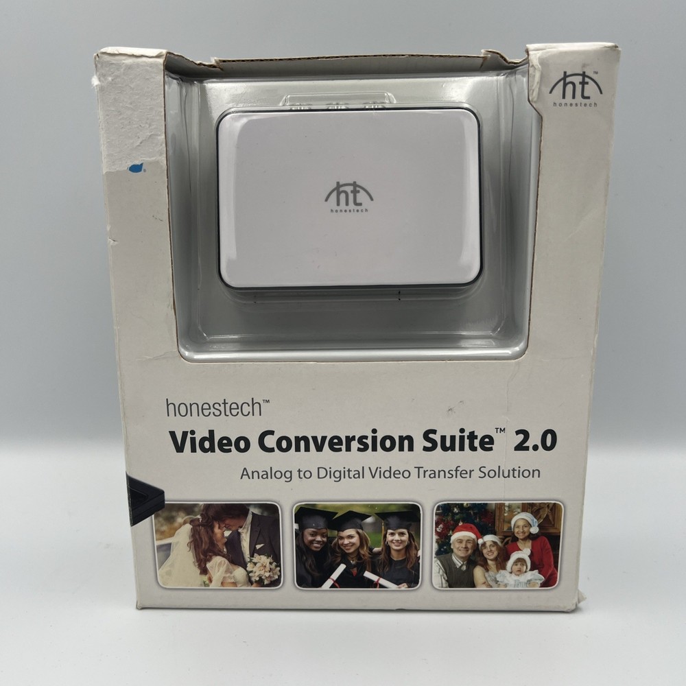 Honestech Video Conversion Suite 2.0 for PC & Mac Analog to Digital Solution
