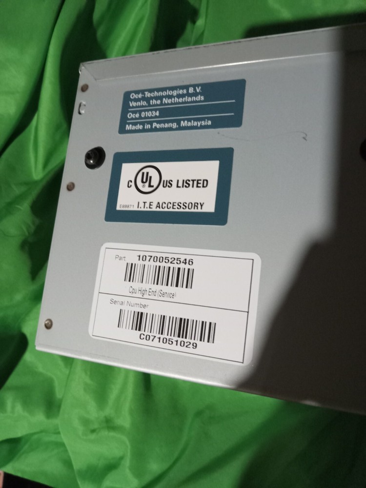 Switching Unit OCE 500 Canon  CPU Computer guaranteed switc printer Colorwave CW