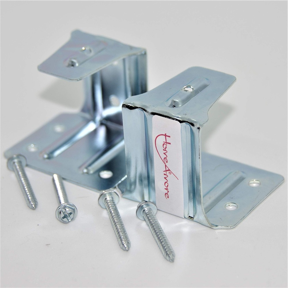Low Profile Center Support Brackets 2 Count with 4 Screws.