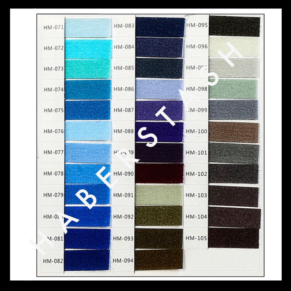 20mm width Hook & Loop tape - Sew on / no Glue - 1m pair colour fastener