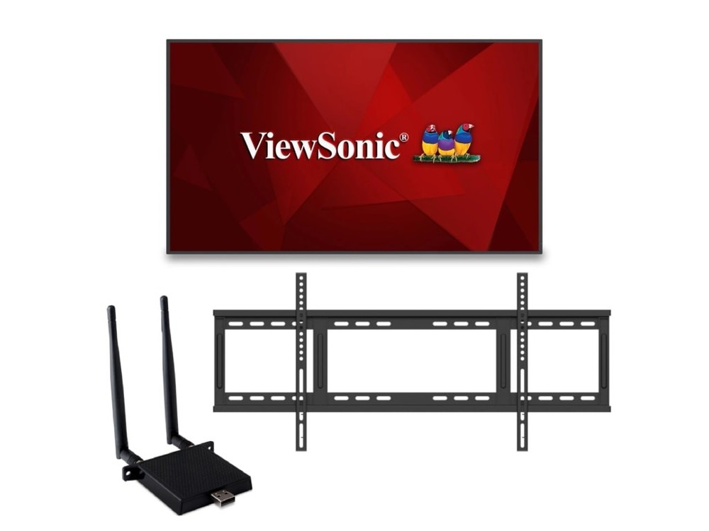 ViewSonic CDE4330-E1 - 43' 4K Large Format Digital Display Bundle