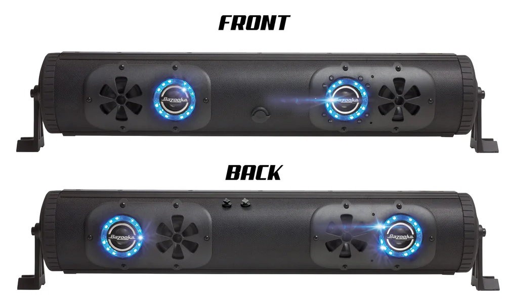 Bazooka 24in G2 Doubled Sided Party Bar Soundbar 450W UTV ATV Golf Cart