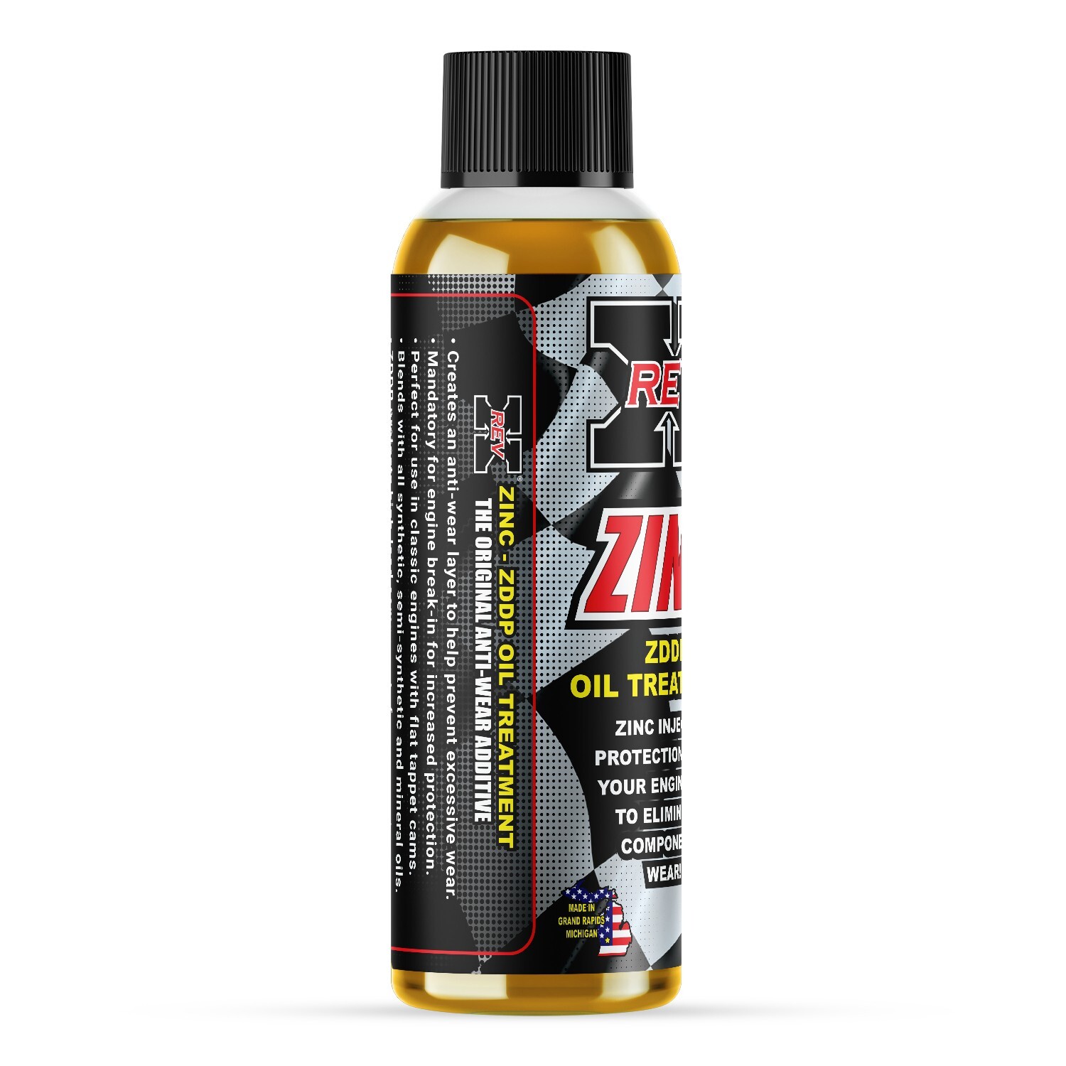 REV X Zinc ZDDP Oil Additive (5 Pack) 2 fl. oz. - Restore the Protection