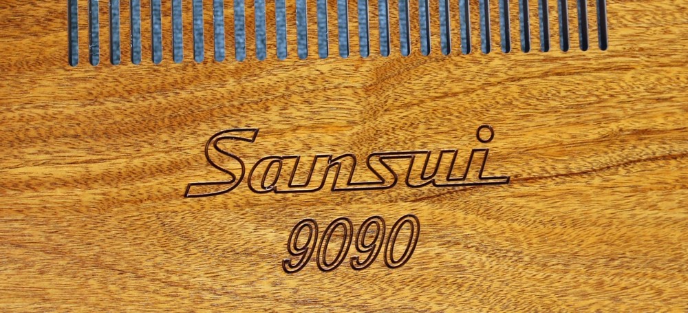 Sansui 8080/9090 Custom Made Cabinet Solid American Black Walnut