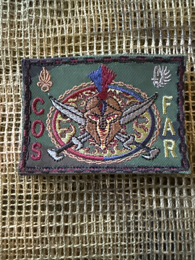 French Army COS FAR Commando Afgan War Patch -ODG Camo Patch