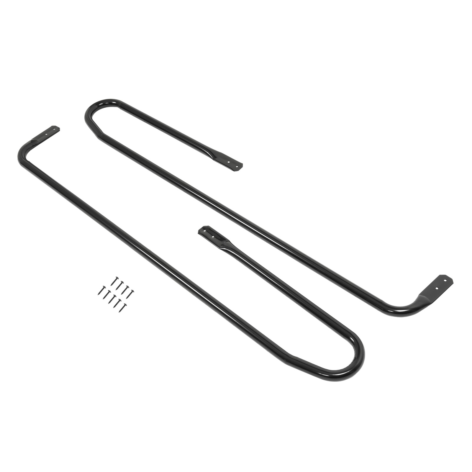 Safety Step Handrail Heavy Duty Metal Grab Rail for Indoor/Outdoor Stairs