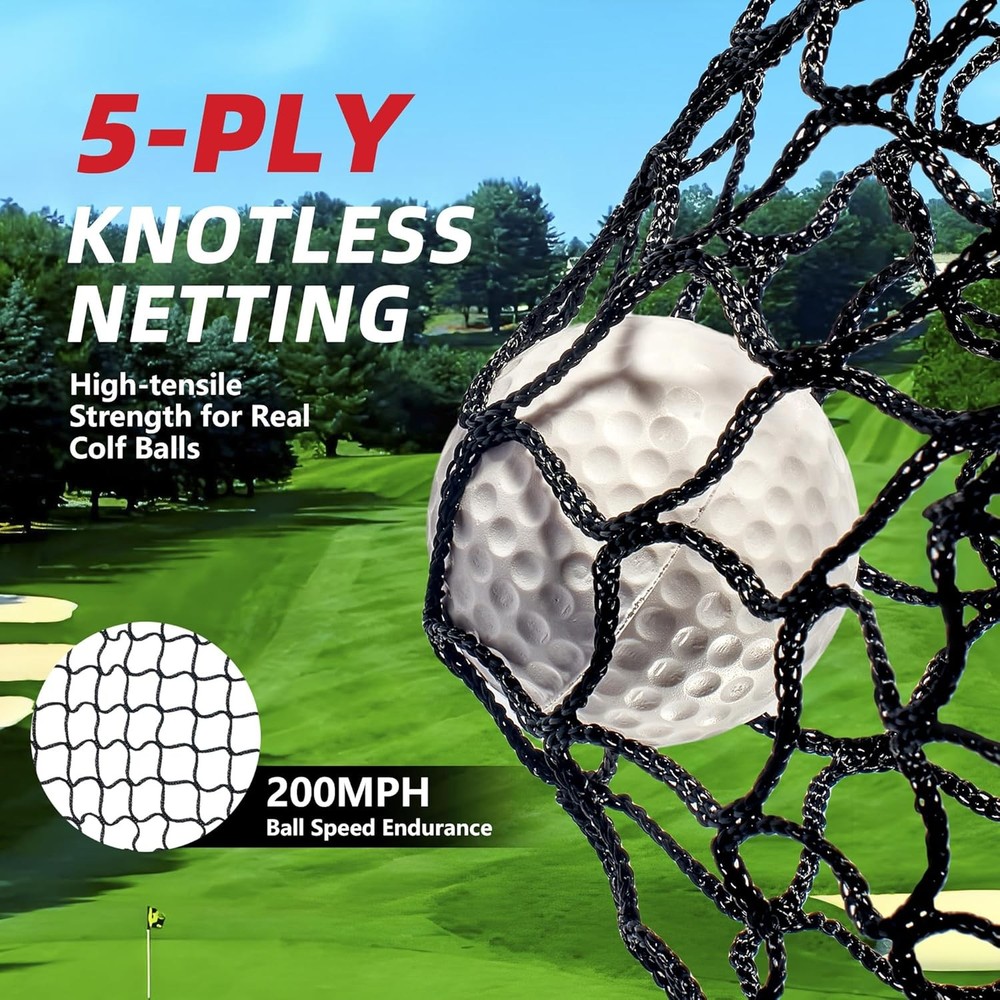 10x7ft Golf Practice Net Chipping Target Mat #R014