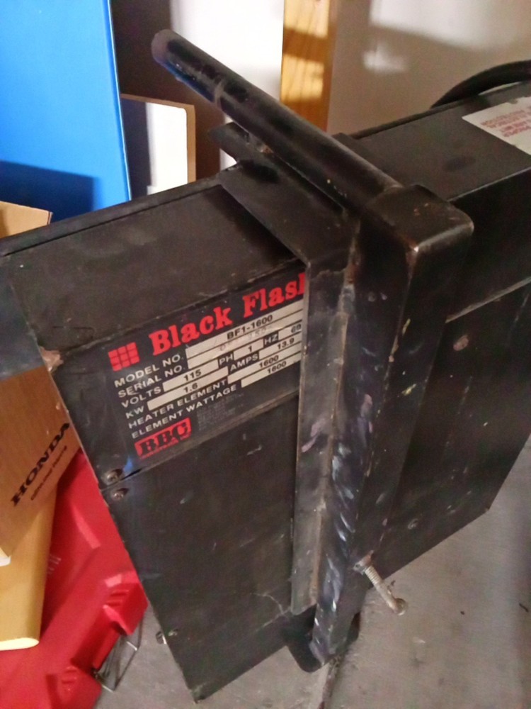 20x24 Inch Silkscreen Flash IR Flash Dryer Black