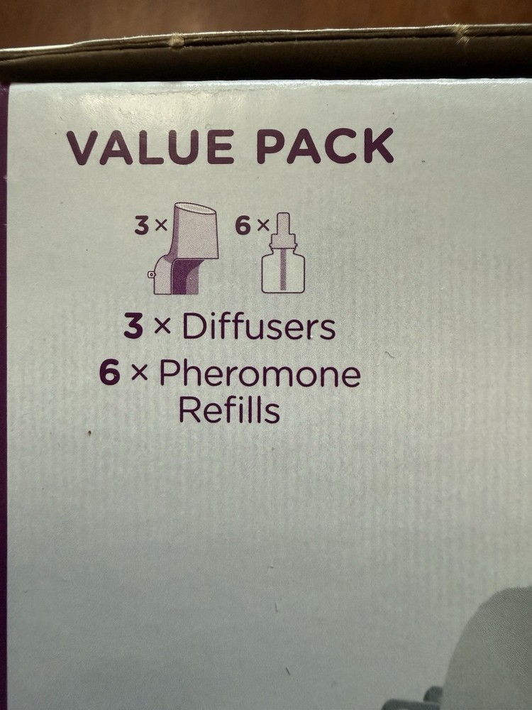 Comfort Zone Multi-Cat Calming Kit Value Pack (3 Diffusers, 6 Refills)