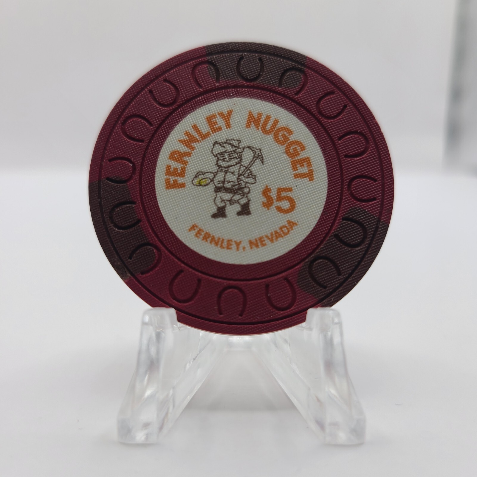 Nugget "Fernley" Fernley Nevada 1984 $5 Casino Chip N7304