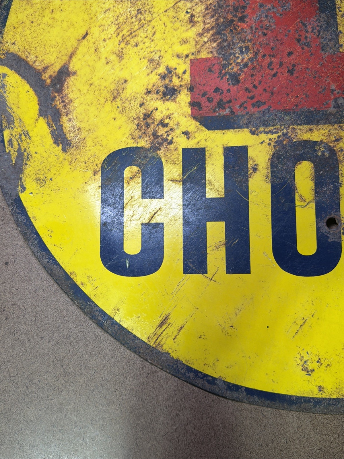 VTG RARE Dodge 1st Choice Metal Sign 19” Mopar USA, Man Cave/She Shed HTF WOW!