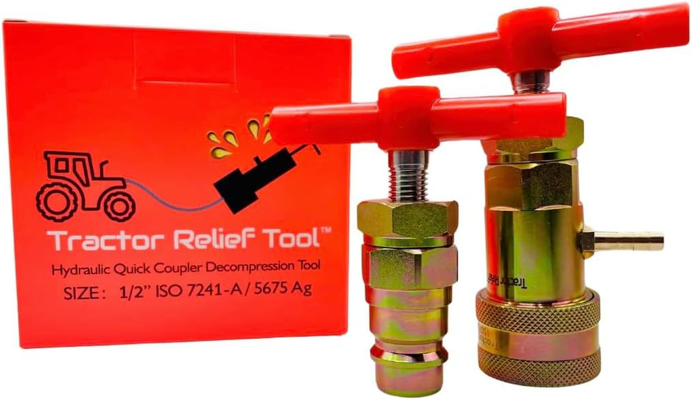 The Original Hydraulic Quick Coupling Pressure Decompression Relief Release Tool