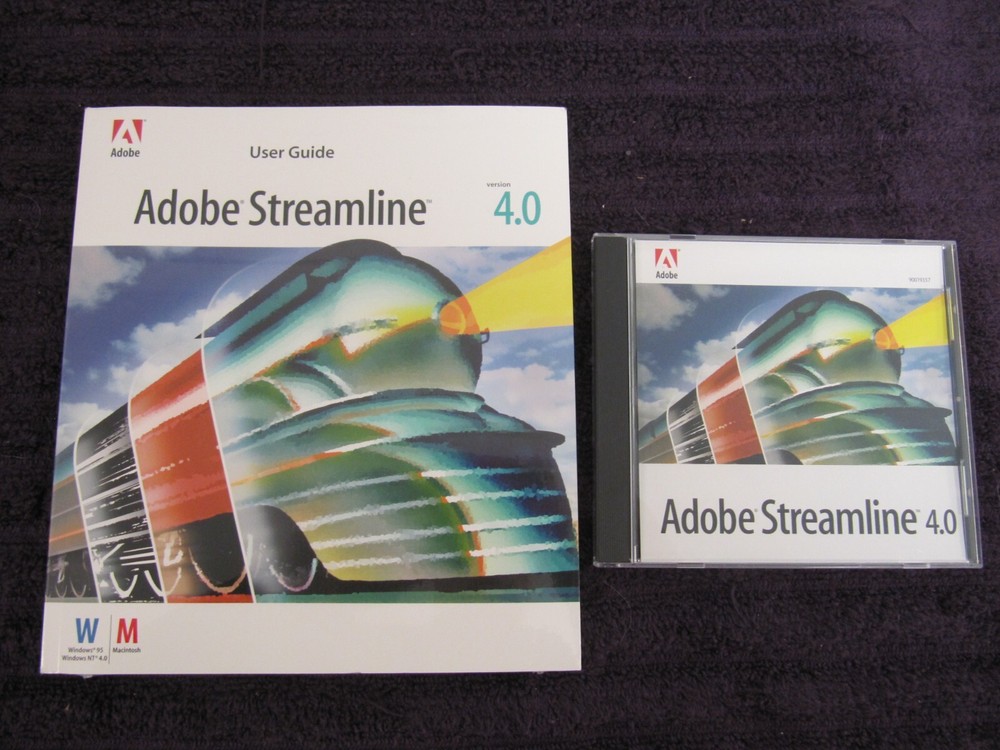 Adobe Streamline 4.0 for Mac - User Guide 'Factory Sealed'