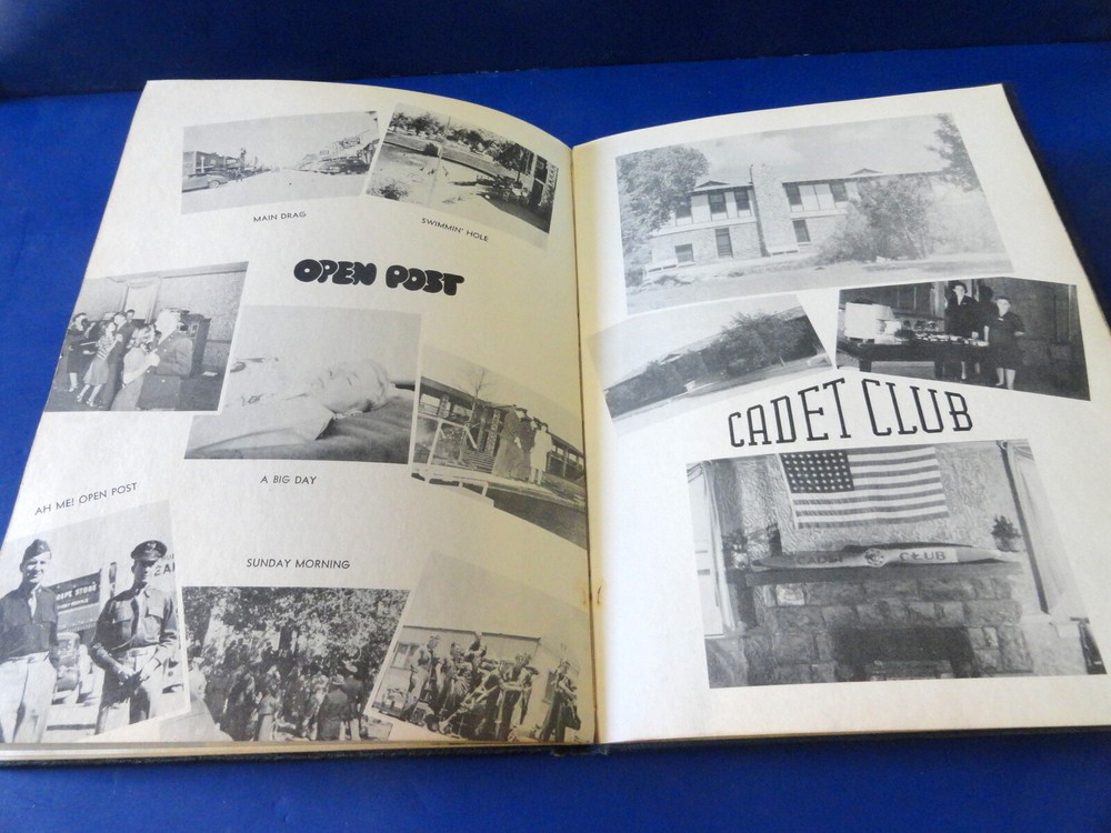 FT. STOCKTON ARMY AIR FIELD PILOT CLASS BOOK 44-E