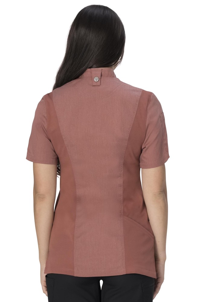 Chef Works Women's Springfield Chef Coat Medium Brick