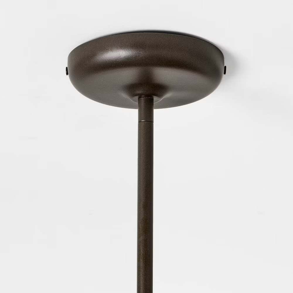 Metal Ring Pendant Light Black - Threshold designed with Studio McGee