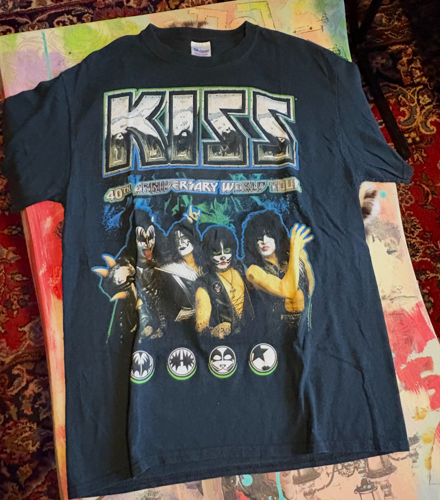 KISS 2015 40th Anniversary World Tour T-Shirt – EU Dates (M)