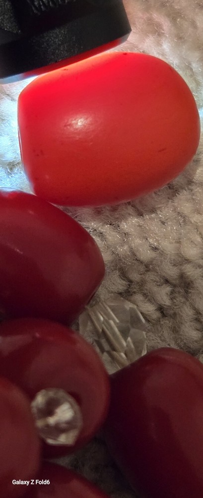 Antique cherry Bakelite Beads