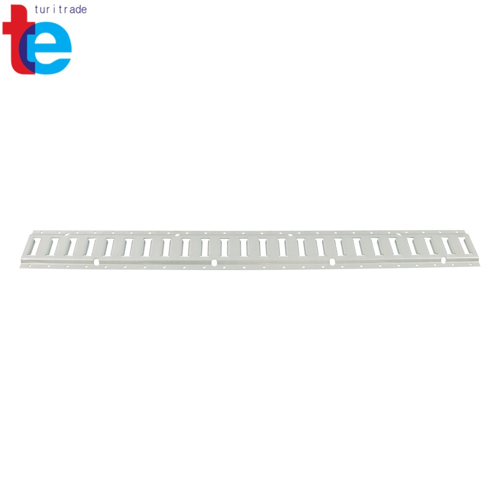 (4 Pack) 4' E Track Tie Down Rail Kit Galvanized Steel For Motorcycle Tie Downs