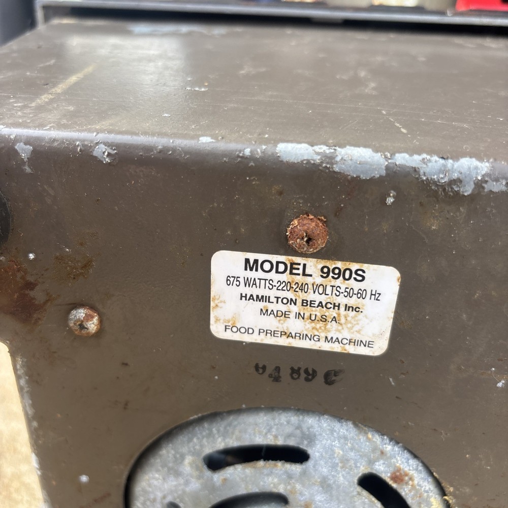 ￼ Commercial hamilton beach 990S Blender UNTESTED