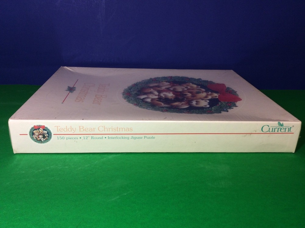 Teddy Bear Christmas Puzzle NIB