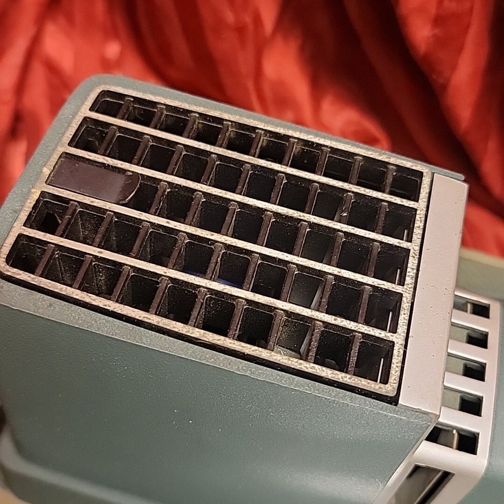 ARGUS 300 MODEL III working Vintage Slide Projector automatic w/ box case 1950's