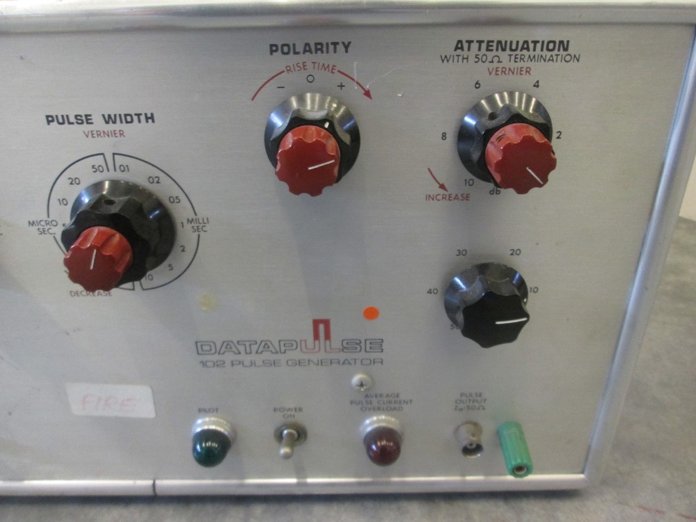 DataPulse, 102 Pulse Generator, 37000-011, 115VAC, Used