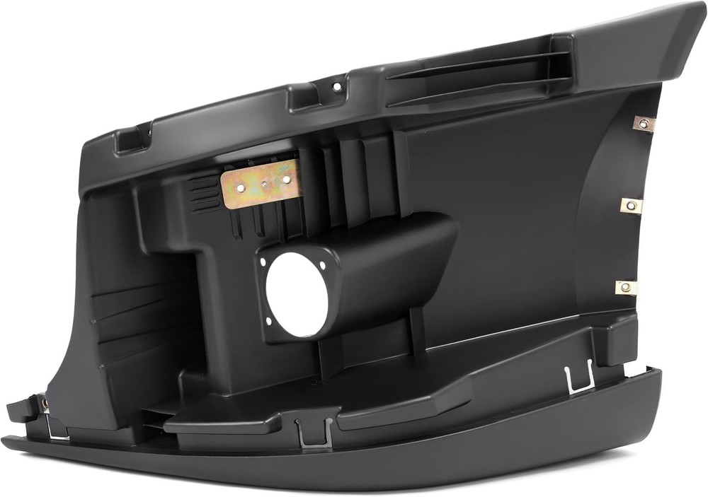 Front Bumper Reinforcement Plastic Black Compatible with Freightliner Cascadia