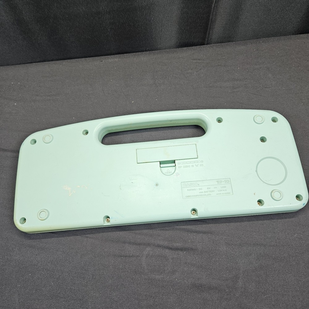 Casio Muppet Babies Kermit EP-10 Green Keyboard Perfectly Functional 1987