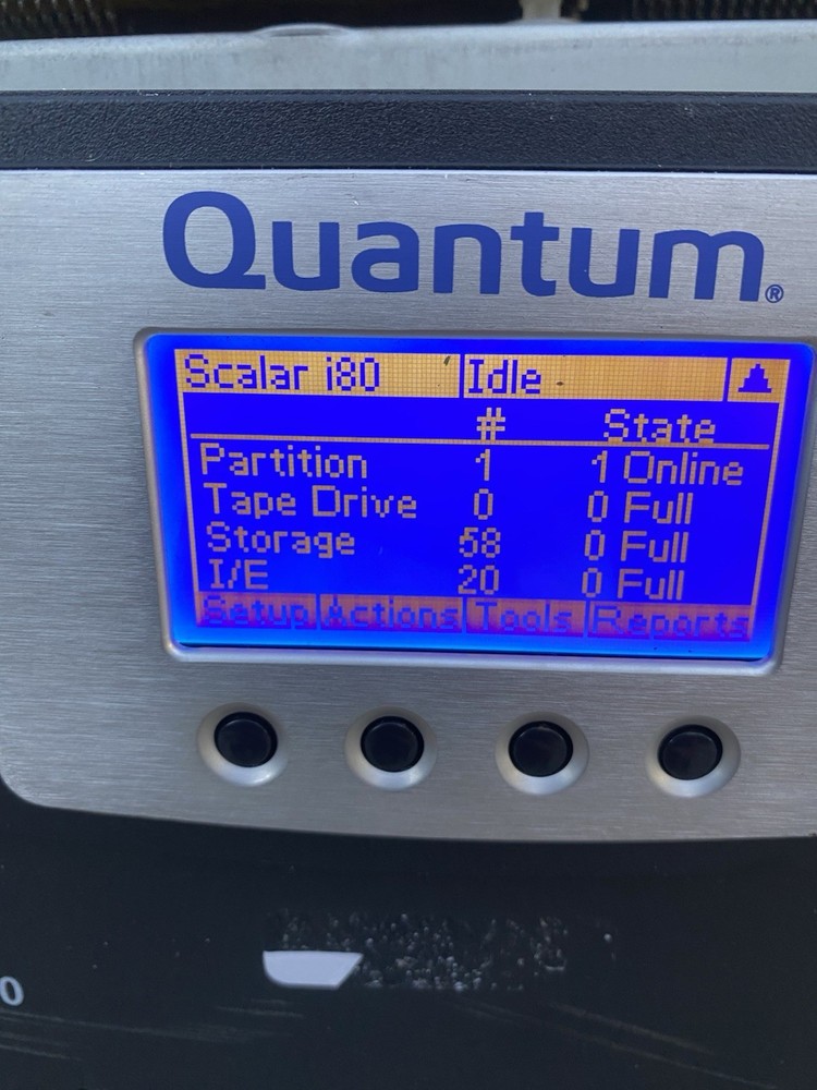 Quantum Scalar i40 Rack-Mounted Unit C Grade Condition