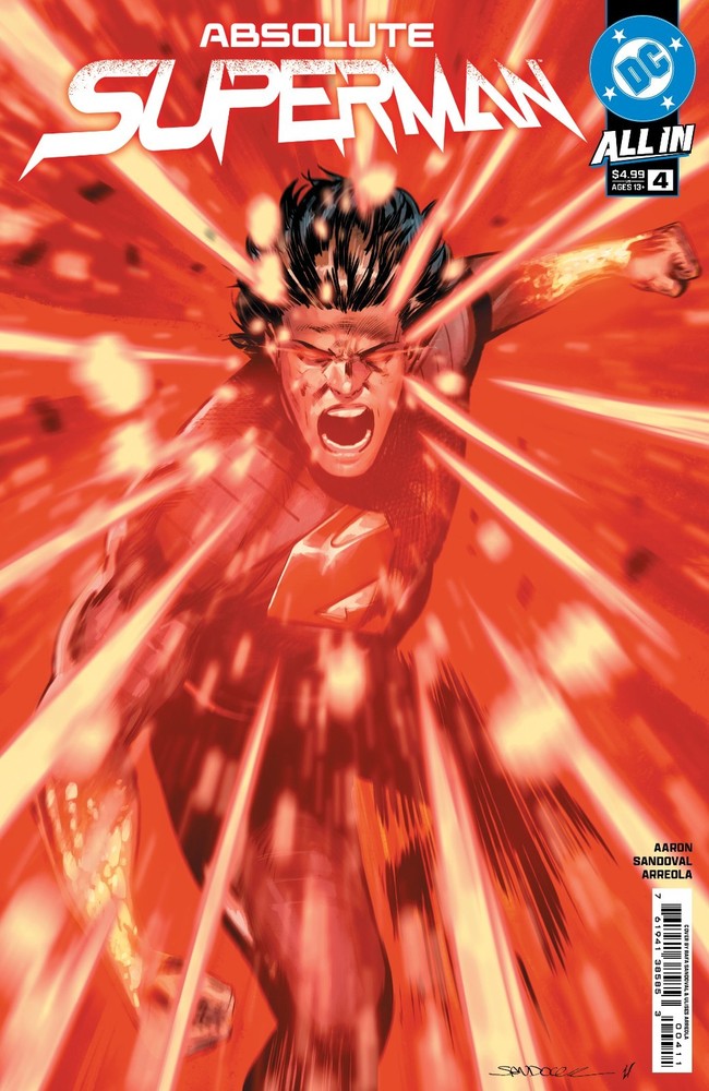 Absolute Superman #4 Cover A Rafa Sandoval First Printing