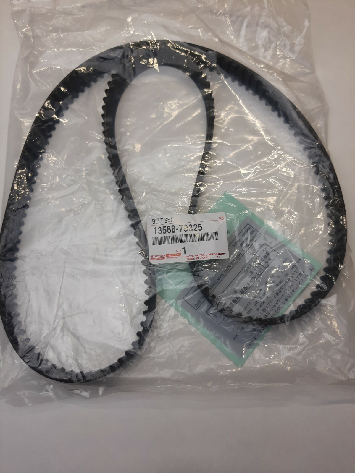 Toyota Lexus OEM BEAMS 3S-GE Timing Belt 13568-80015 174MY25