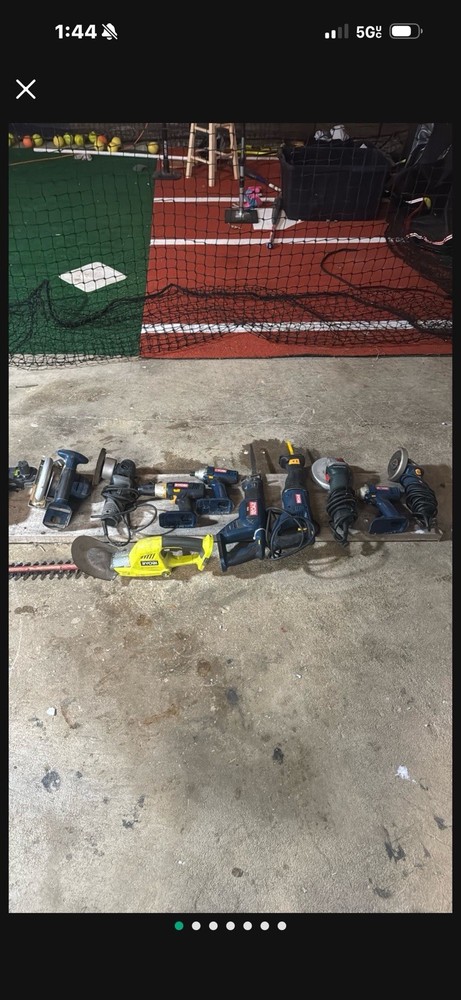 Assortment Ryobi Tools