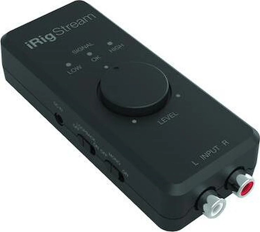 iRig Stream USB Audio Recording Interface