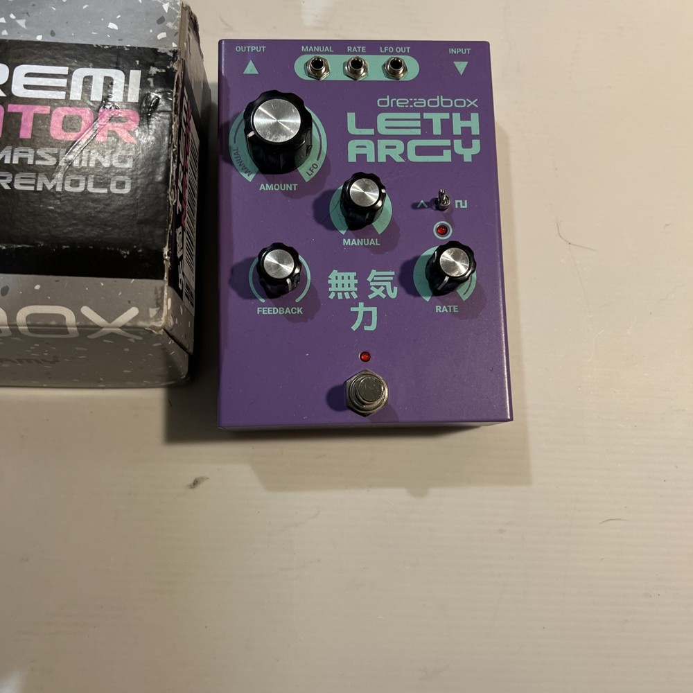 Dreadbox Lethargy 8-Stage Phaser Effect Pedal