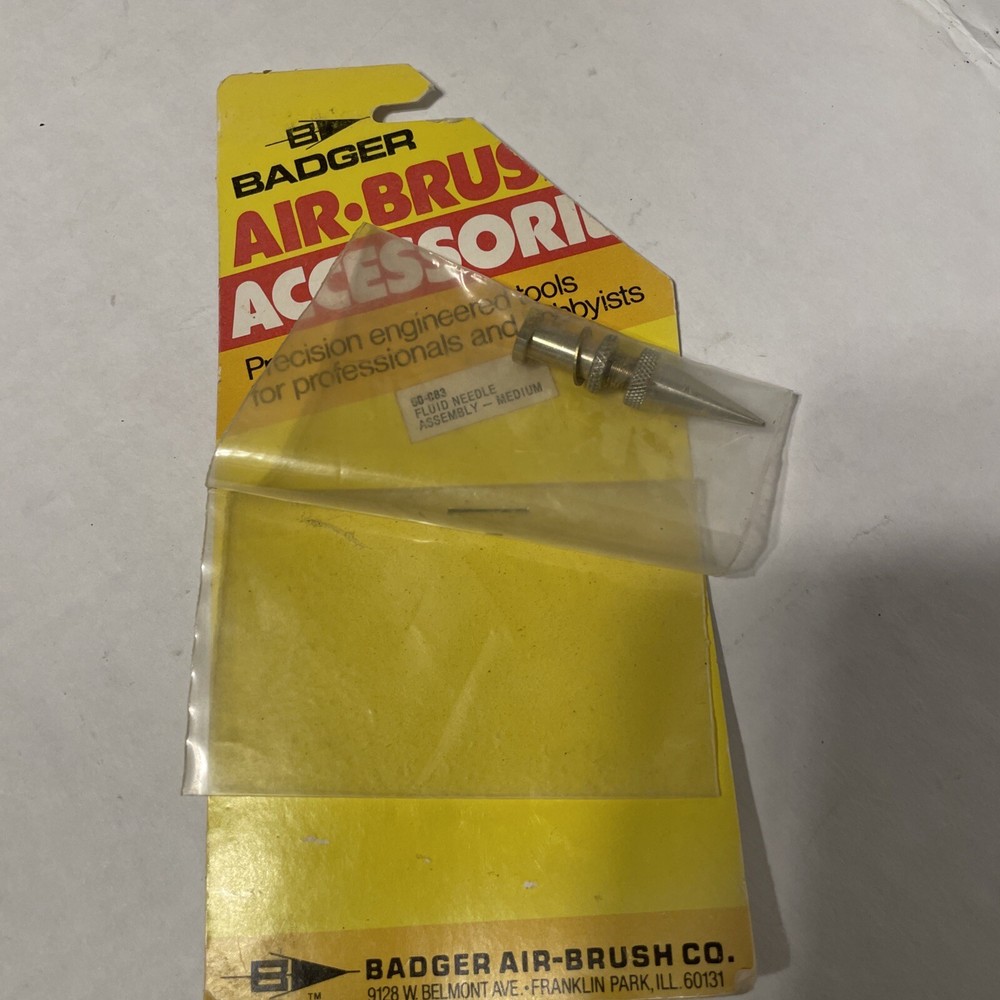 Badger Air Brush #50-083 Fluid Needle Assembly - Medium NOS