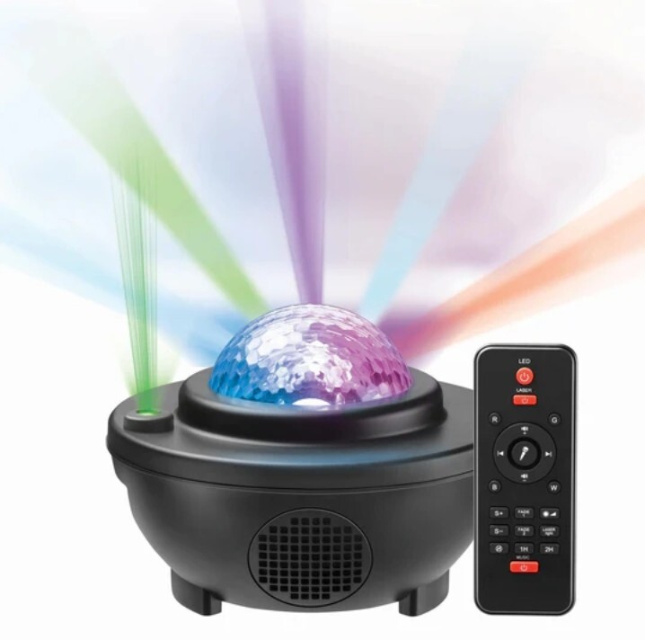 Stellaris Wireless Speaker + Starlight Projector 360° Cosmic Stratosphere