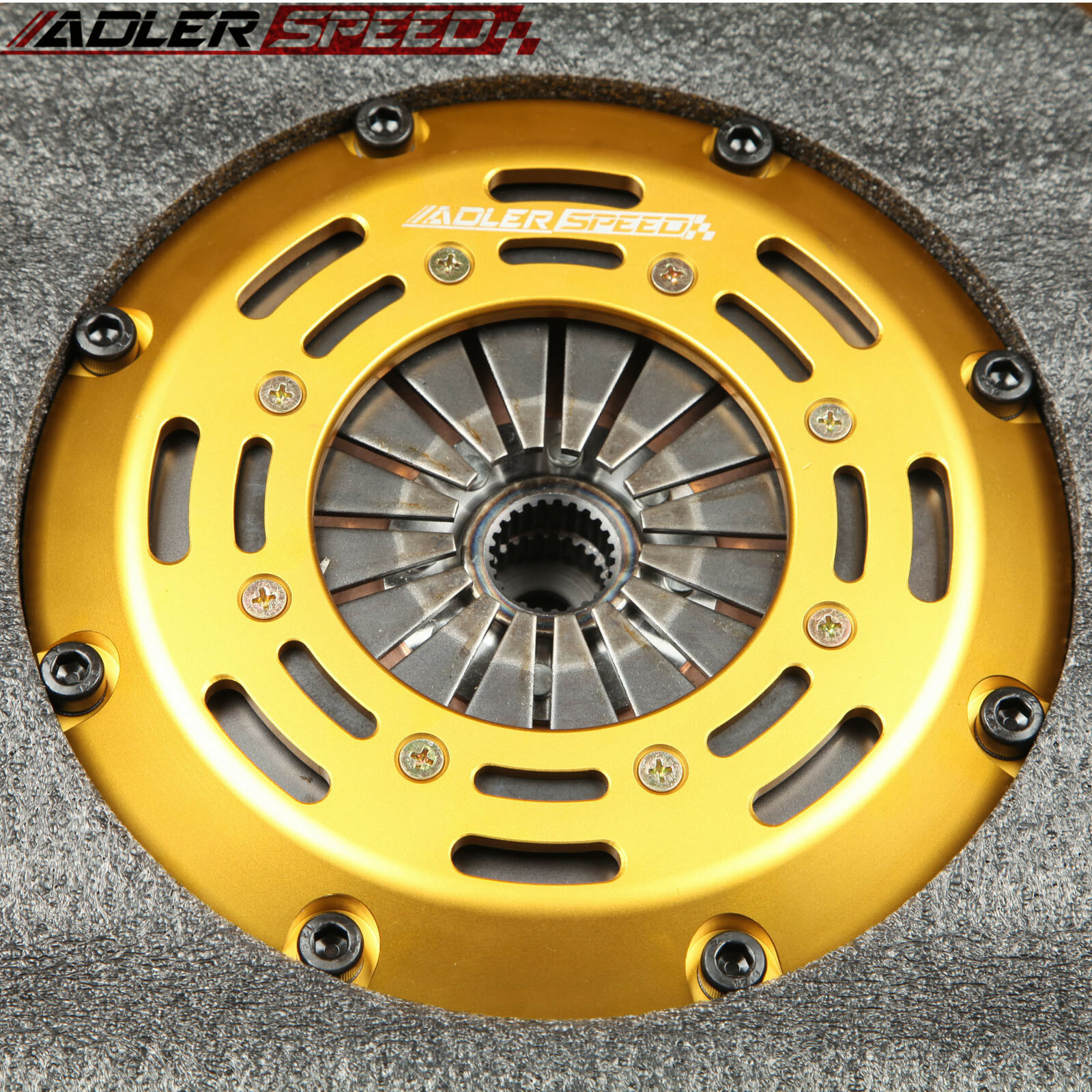ADLERSPEED TWIN DISC CLUTCH KIT FOR HONDA B-SERIES ACURA B16 B18 B20 STANDARD WT