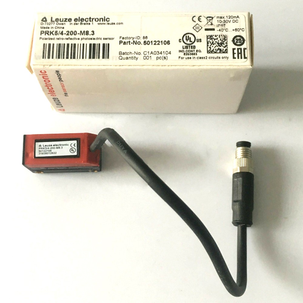 Leuze PRK5/4-200-M8.3 Sensor New