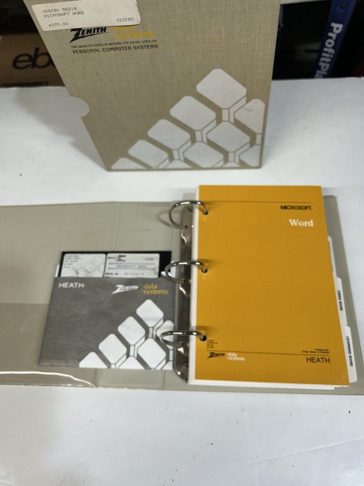 Heath Zenith Microsoft Word Manual & Software