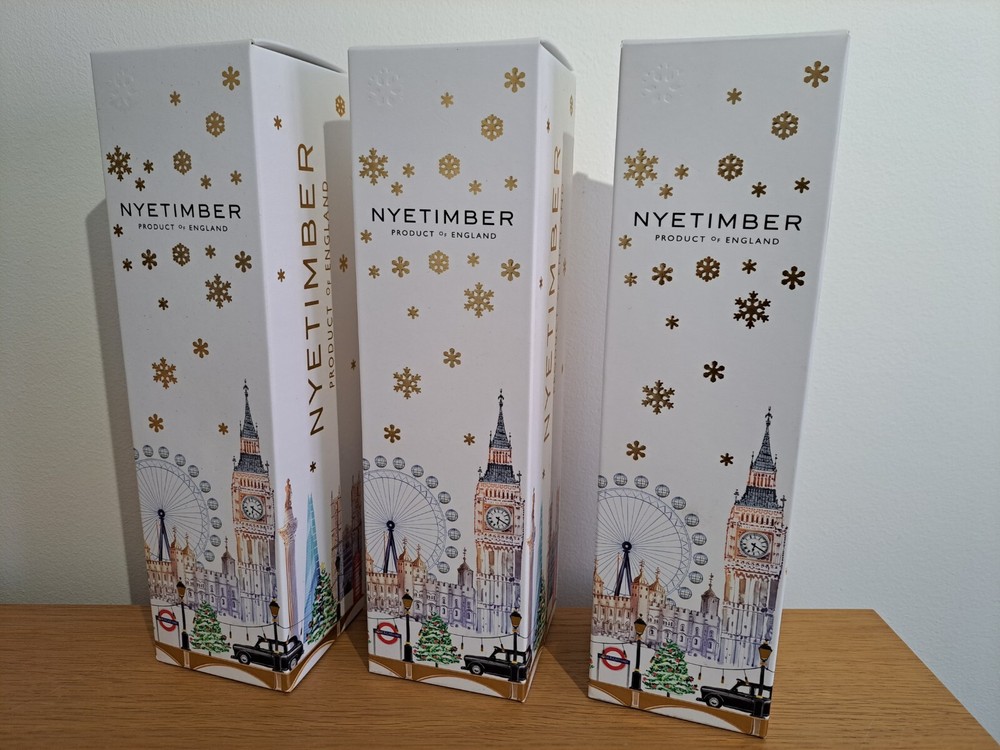 EMPTY NYETIMBER SKYLINE Boxes x3
