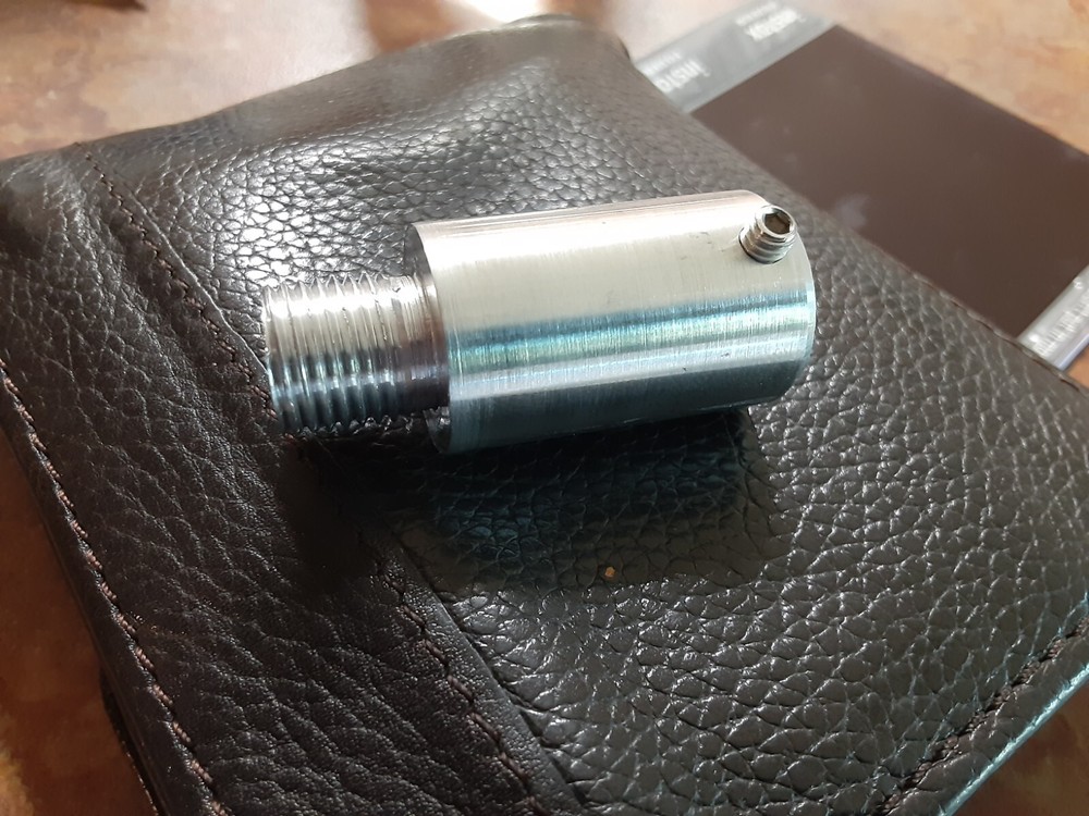 crosman threaded .437 to 1/2-20 adapter