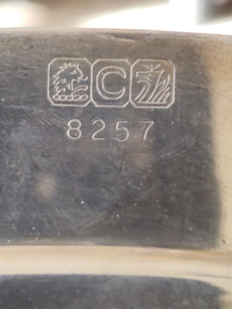 Silver plated dish