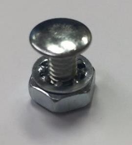 vintage bicycle fender brace SCREW RIVETS set of 10 Low Profile Looks Like STOCK