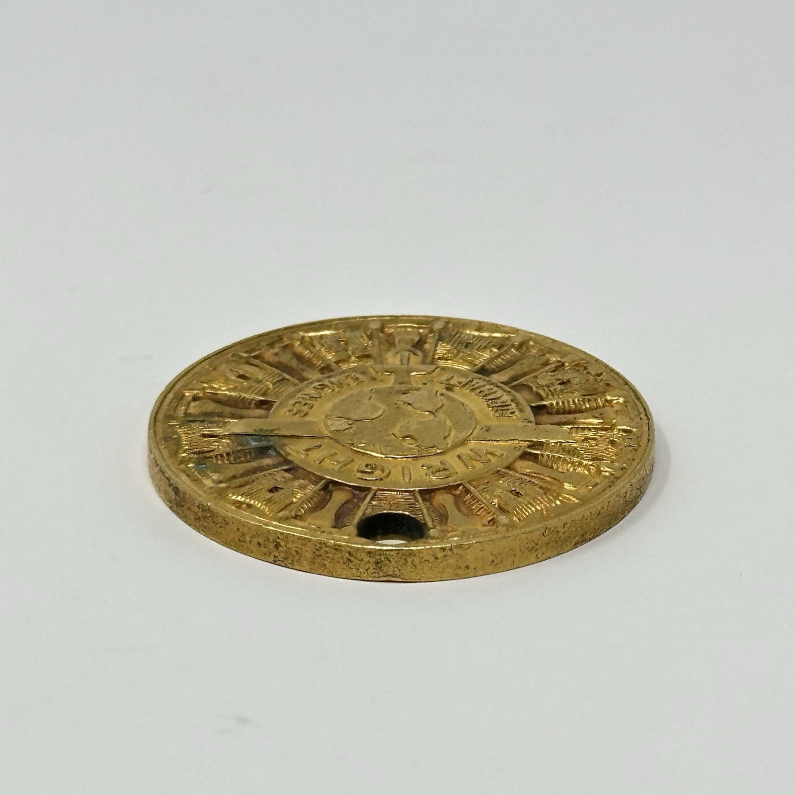 Wright Aeronautical Corporation Whirlwinds Cyclones Aviation Coin Medal Token NJ