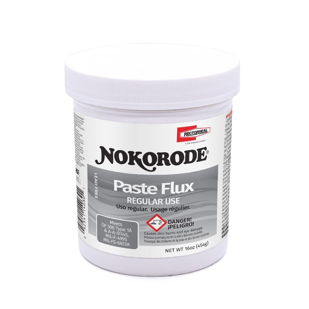 14030 Nokorode Solder Paste 1 Lb  Brown